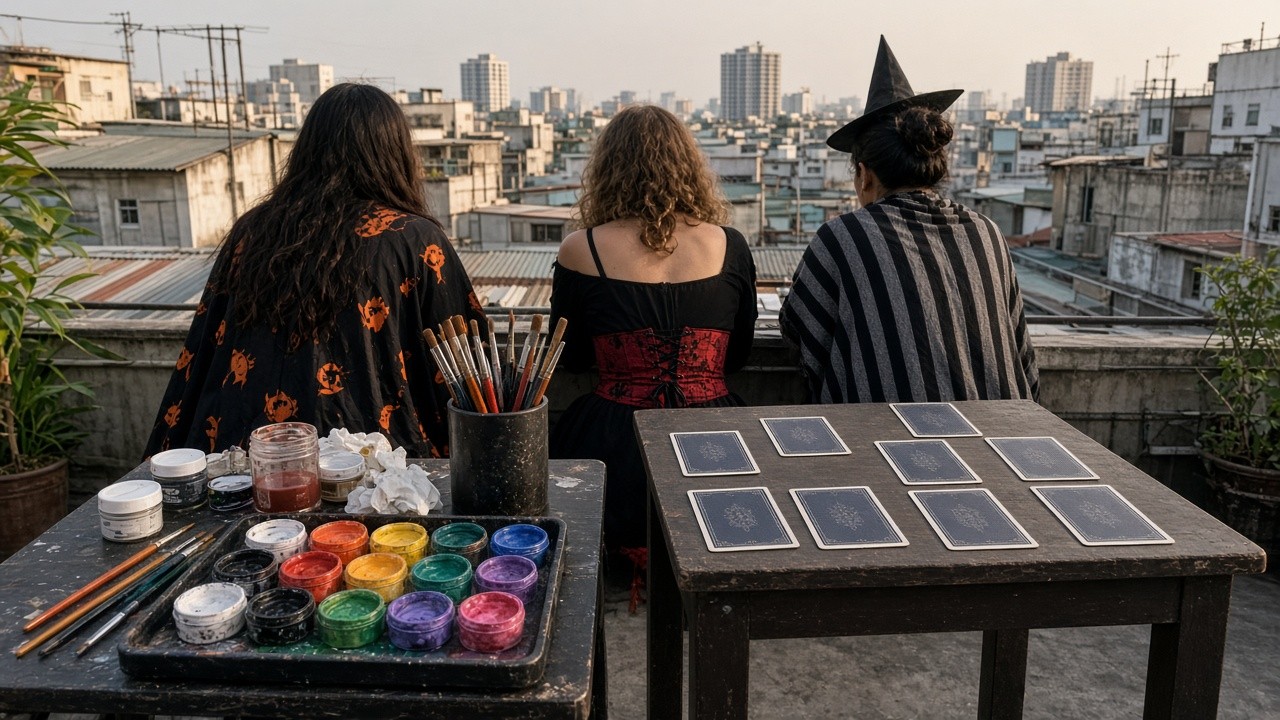 Halloween party: Boos & Booze (rooftop)